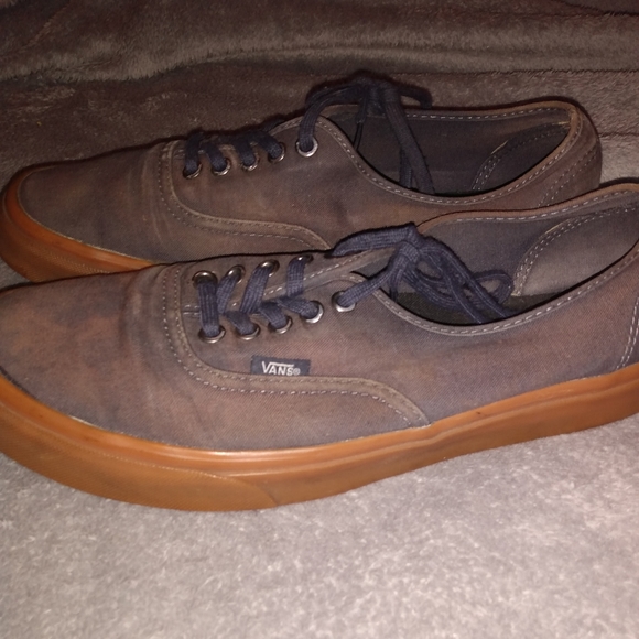 Faded Grey Vans - Picture 2 of 3